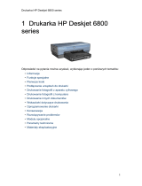 HP Deskjet 6840 Printer series Instrukcja obsługi