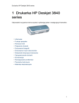 HP Deskjet 3840 Printer series Instrukcja obsługi