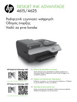 HP Deskjet Ink Advantage 4620 e-All-in-One Printer series instrukcja