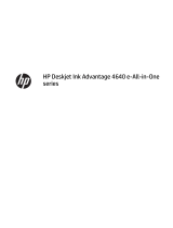 HP Deskjet Ink Advantage 4640 e-All-in-One Printer series Instrukcja obsługi