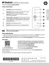 HP DeskJet 2130 All-in-One Printer series instrukcja