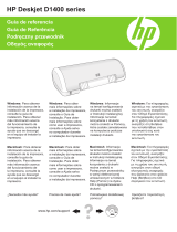 HP Deskjet D1400 Printer series Instrukcja obsługi