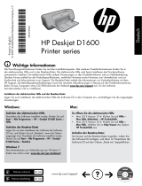 HP Deskjet D1600 Printer series Instrukcja obsługi