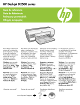 HP Deskjet D2500 Printer series Instrukcja obsługi