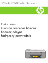HP Deskjet F2200 All-in-One Printer series instrukcja