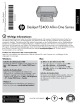 HP Deskjet F2400 All-in-One series Skrócona instrukcja obsługi