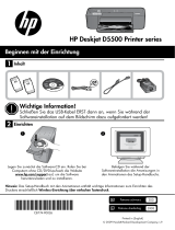 HP Deskjet D5500 Printer series Instrukcja obsługi