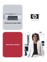 HP Business Inkjet 2800 Printer series Instrukcja obsługi