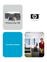 HP Business Inkjet 1200 Printer series Instrukcja obsługi