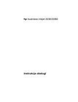 HP Business Inkjet 2230/2280 Printer series instrukcja