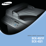 HP Samsung SCX-4321 Laser Multifunction Printer series Instrukcja obsługi