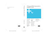 HP DesignJet 8000 Printer series Instrukcja instalacji