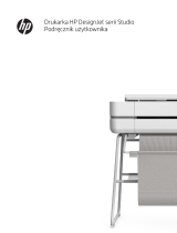 HP DesignJet Studio Printer series Instrukcja obsługi