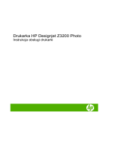 HP DesignJet Z3200 Photo Printer series instrukcja