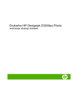 HP DesignJet Z3200 Photo Printer series instrukcja