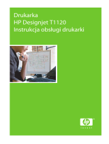 HP DesignJet T1120 Printer series instrukcja