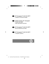 HP DesignJet T1120 SD Multifunction Printer series instrukcja obsługi