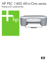 HP PSC 1400 All-in-One Printer series instrukcja