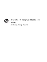 HP DesignJet Z6200 Photo Production Printer instrukcja