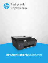 HP Smart Tank Plus 651 Wireless All-in-One Instrukcja obsługi