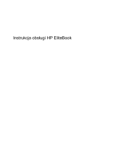 HP EliteBook 8540p Notebook PC Instrukcja obsługi