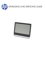 HP Pavilion TouchSmart 23-f300 All-in-One Desktop PC series Instrukcja obsługi