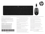 HP Slim Wireless Keyboard and Mouse Skrócona instrukcja obsługi