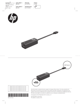 HP USB Type-C to RJ45 Adapter Skrócona instrukcja obsługi