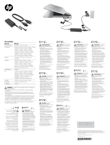 HP 90W Smart Power AC Adapter Skrócona instrukcja obsługi