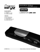 Argo LME 230 Instrukcja obsługi