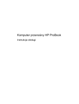 HP ProBook 4720s Notebook PC Instrukcja obsługi