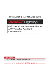 AMP Lighting TieredPro Path Light Installation & Maintenance Manual