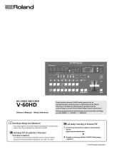 Roland V-60HD Instrukcja obsługi