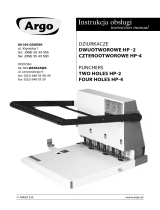 Argo HP-2 Instrukcja obsługi