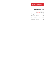 Allview Android TV 43"/ 43ePlay7100-U Instrukcja obsługi
