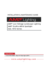 AMP Lighting AAL-1012-C-CP Instrukcja instalacji
