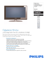 Philips 32PFL9632D/10 Product Datasheet