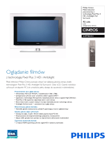 Philips 42PF9831D/10 Product Datasheet
