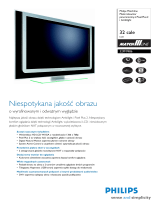 Philips 32PF9986/12 Product Datasheet