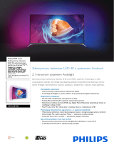 Philips 55PUS8700/12 Product Datasheet