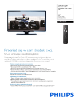 Philips 52PFL7404H/12 Product Datasheet