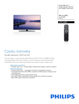 Philips 39PFL3088H/12 Product Datasheet