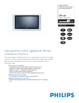 Philips 28PW9509/12 Product Datasheet