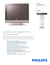 Philips 20PF5121/58 Product Datasheet