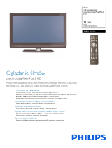 Philips 32PFL7582D/10 Product Datasheet