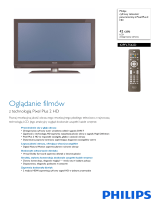 Philips 42PFL7562D/10 Product Datasheet