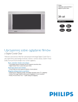 Philips 28PW6618/58 Product Datasheet