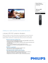 Philips 40PFL3107H/12 Product Datasheet