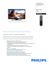 Philips 32PFL3207H/12 Product Datasheet