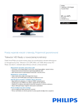 Philips 32PFL3406H/12 Product Datasheet